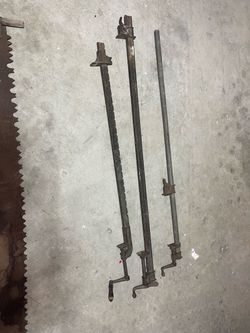 Vintage Wood Clamps