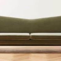Bow Tie Green Velvet Sofa
