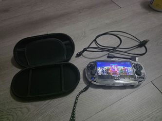 Playstation vita 1000 oled screen 512gig sd card