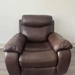 Leather Timberland Recliner 