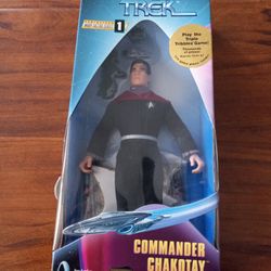Star Trek Commander Chakotay Playmates Vintage 1997 Doll.