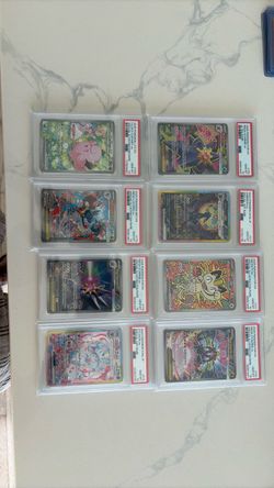 PSA Gem Mint 10 Pokémon Cards Lot of 8