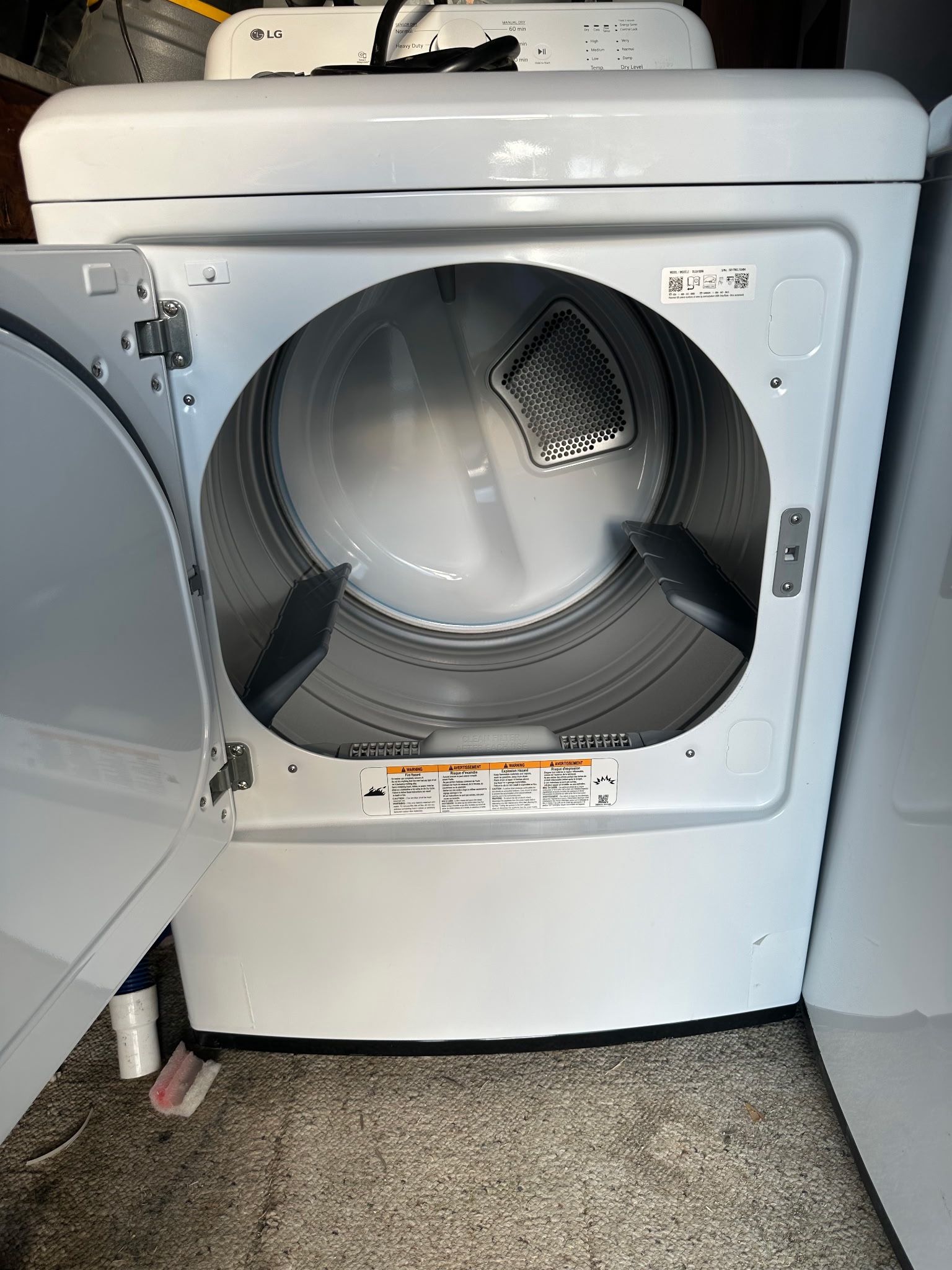 Lg Washer And Dryer. Kenmore Fridge.