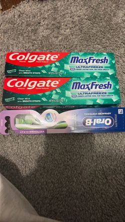 Colgate vocal products and oral b