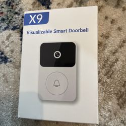 Video Doorbell Camera X9 Smart Remote Intelligent Visual Doorbell With Voice Change HD Night Vision Auto Capture Cloud Storage