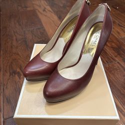Michael Kors Burgundy Heels