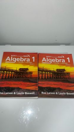 Algebra 1 Volumes 1 and 2