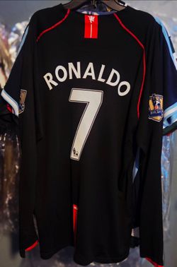 (LONG SLEEVE)Manchester United Ronaldo #7 Away Jersey