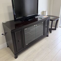 Tv Stand Cabinet Solid Wood 