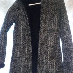 Black/Grey Cheetah Soft Coat