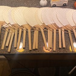 Pai Pai Bamboo Paddle Hand Fans