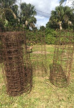 Wire fencing