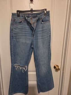 American Eagle Distressed Flare Jeans
