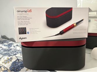 Dyson Airwrap i.d. Straight/Wavy Multi-Styler Set Red/Gold Bluetooth Case