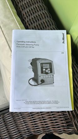 ProMinent DULCOFLEX DFXa Peristaltic Metering Pump 30 L/hr 73 PSI – NEW