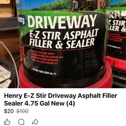 Henry Driveway Elastomeric Crack Filler.