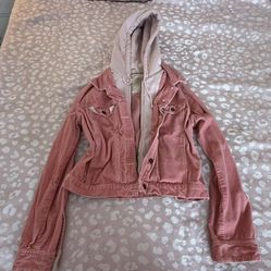 pink jacket