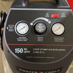Porter Cable Electric Air Compressor