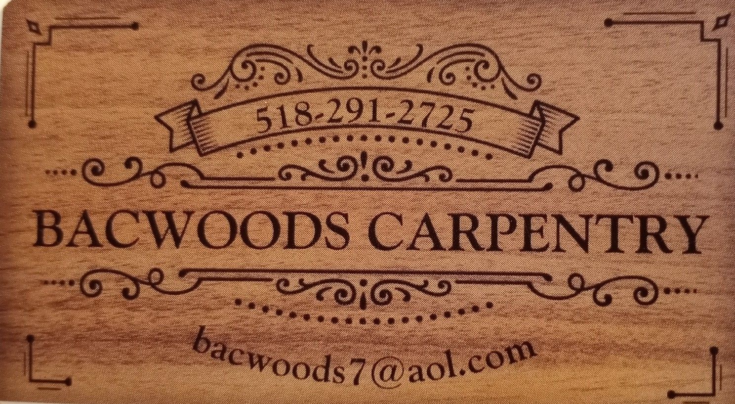 BACWOODS CARPENTRY