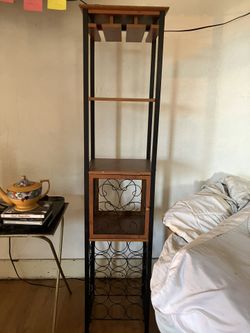 Wine holder and shelf