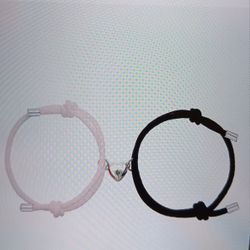 Matching Heart Bracelets 