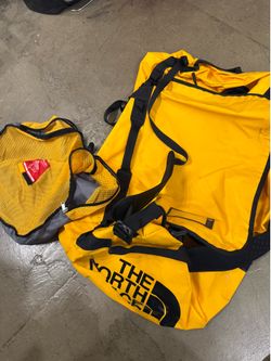 Duffle bags by North Face