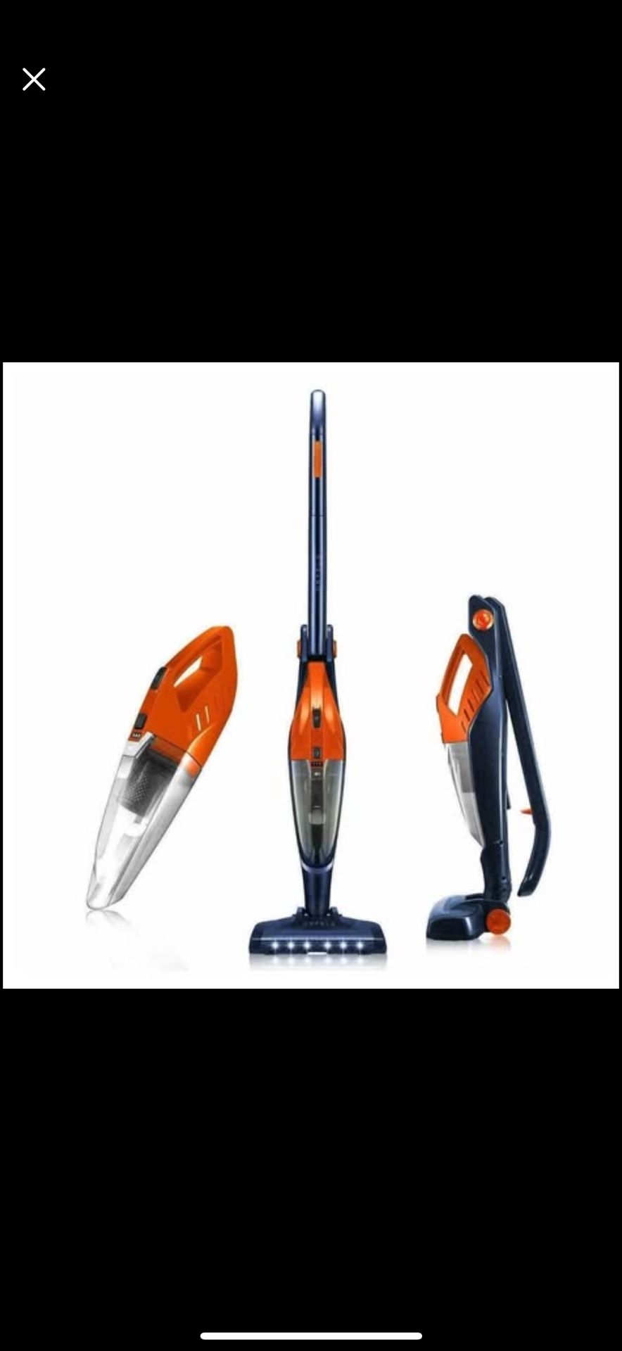 4 in 1 Cordless Stick Vaccuum
