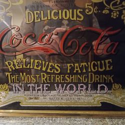 Old Coca-Cola Mirror Classic
