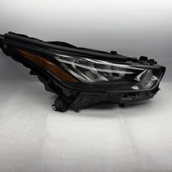 20-22 Toyota Highlander Passenger Side RT LED Reflector Headlight 