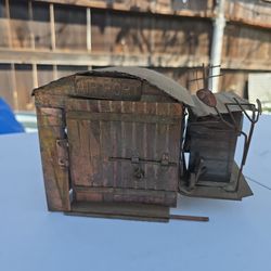 Metal Airplane Music Box