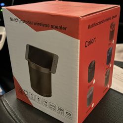 Speaker and FM receiver