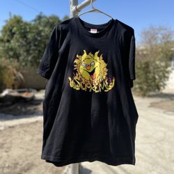 Supreme Sun Tee Black- Size (L) 