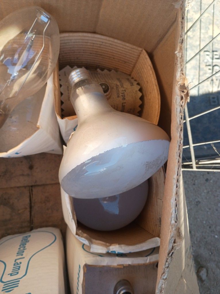 2 Full Boxes Of Light Bulbs