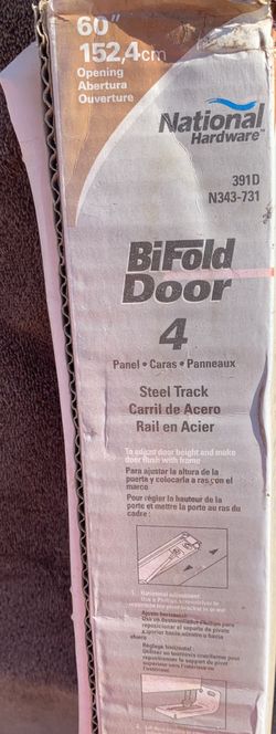 Bifold 60” Steel Track