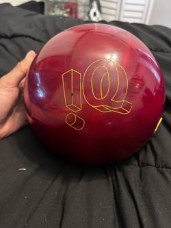 IQ Ruby bowling ball