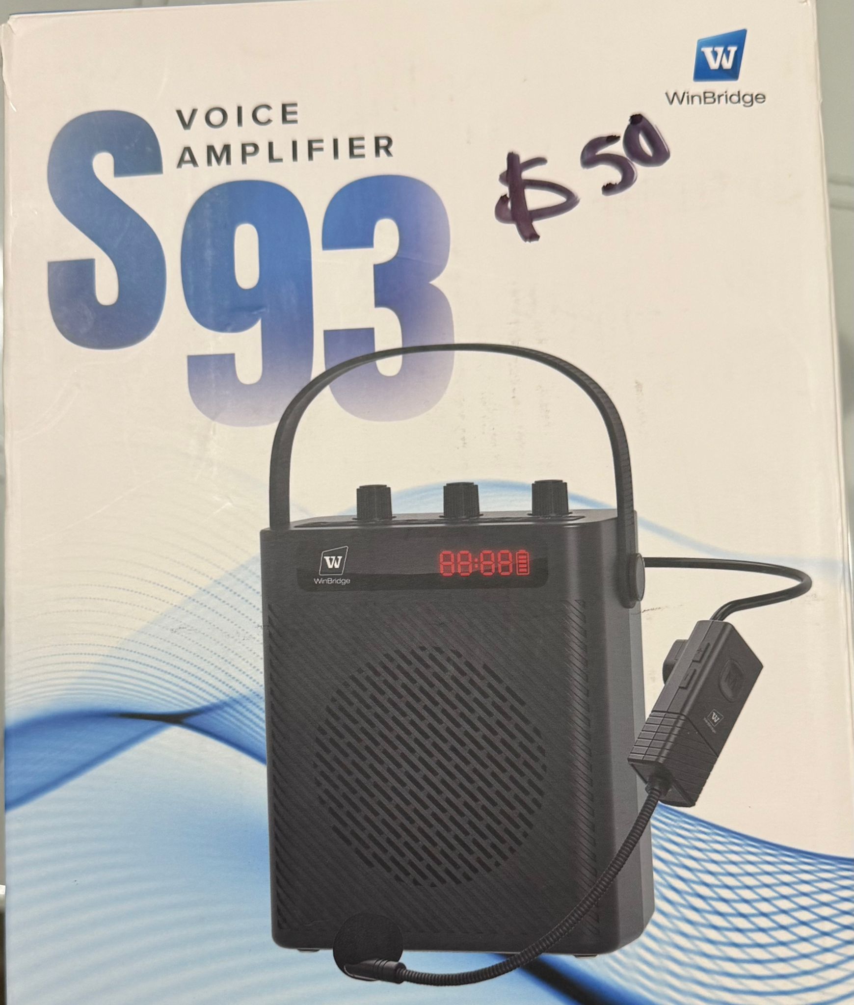 Voice Amplifier Speaker With Headset