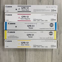 CANON PRINTER INK $50 EACH OR $200 FOR THE BUNDLE