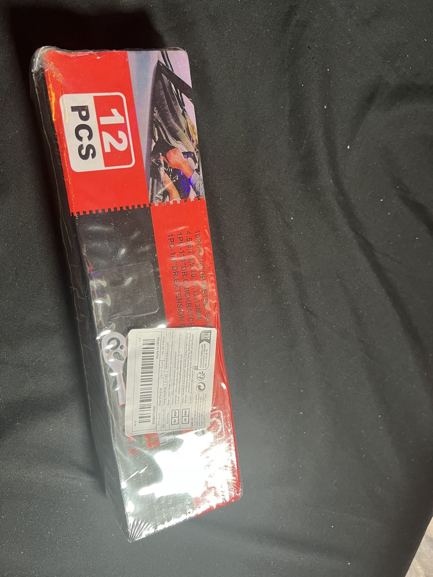 Ratchet Sockets Wrench 12ps