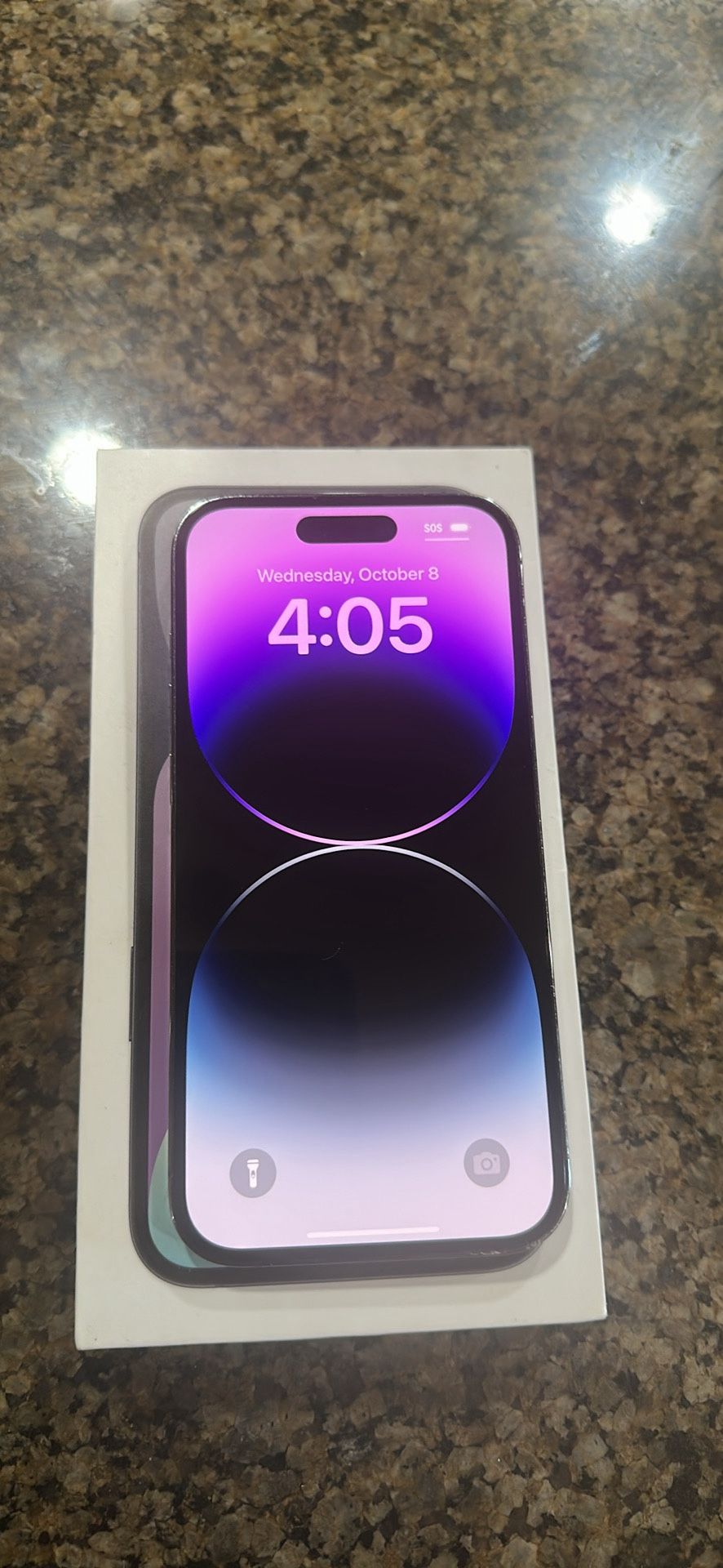 Apple iphone 14 pro 256 gb factory unlocked back crack check pics