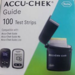 Accu Chek 100 Count Test Strips