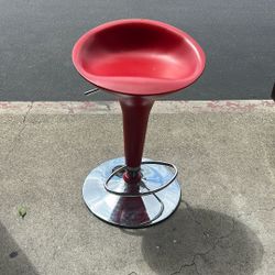 Red Bar Stool