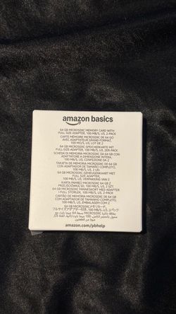 Amazon Basics 64 GB MICRO SD