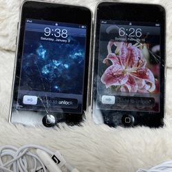Lot of 2 Apple touch 3rd Generation. (Please read)