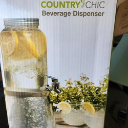 Country Chic Beverage Dispenser
