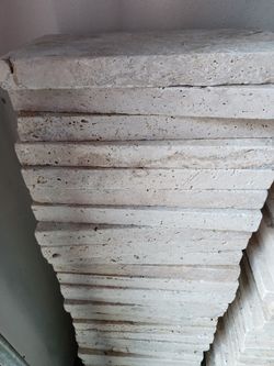 Travertine Tile 6x12. 180 Units