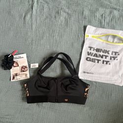 SheFit Luxe Flex Sports Bra - Large - New