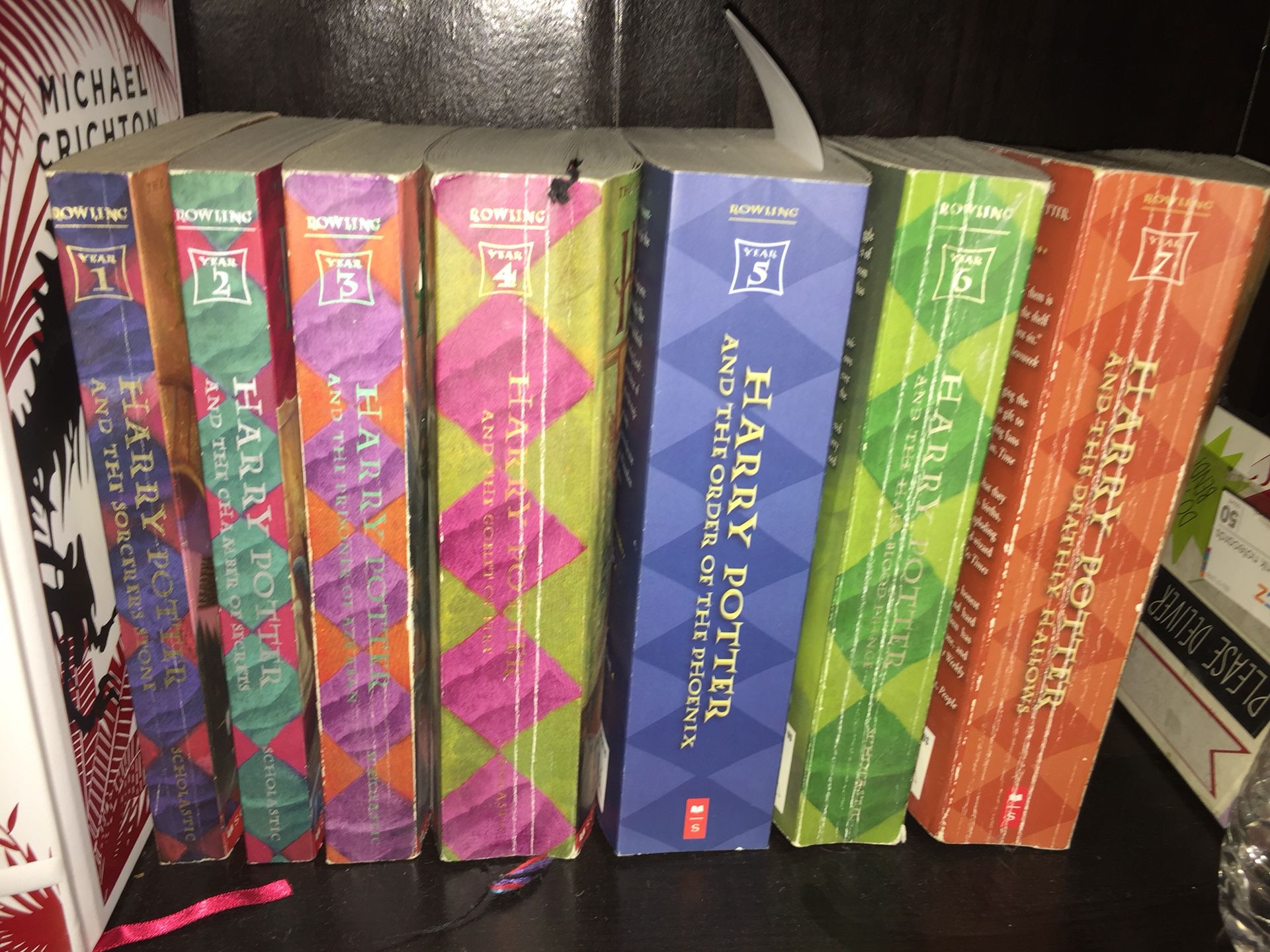 Harry Potter books collection