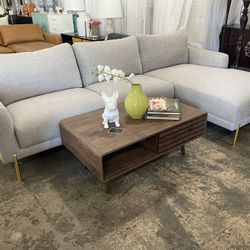 Sale New grey Sectional Sofa Delivery Available 