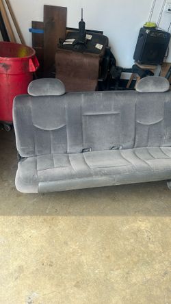 2000s Silverado Back Seat