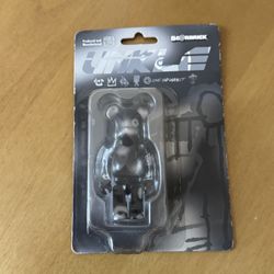 Unkle Bearbrick 100% Medicom Futura 2000 Black Be@rbrick Toy Rare Japan Figure